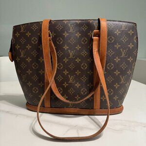 Authentic Louis Vuitton Monogram Babylone Tote